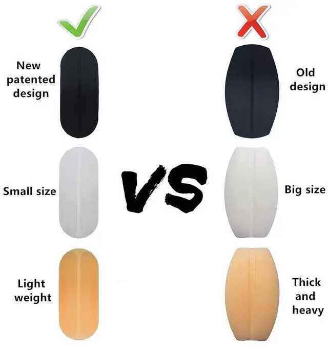 Alt view image 2 of 7 - Women's Soft Silicone Bra Strap Cushions Holder Non-Slip Shoulder Pads Ease Shoulder Discomfort with 4 Colors Comfort Shoulder White