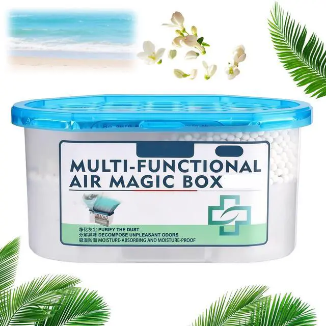 Main image of Air Purification Dust Removal Mic Box,Multi-Functional Air MacBox,Automatic Dust Collection Purifies,for car, Bedroom, New House, Office, Closet, Automatic Dust-Sucking (1 PCS)