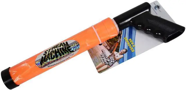 Main image of Stream Machine Water Gun Launcher TL-600 17 Inch Single Barrel Water Launcher, Water Soaker Gun Shoots 40+ ft, Pool Squirt Gun for Outdoor Summer Fun, Model Number: 80005