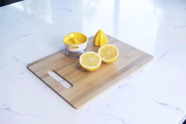 Alt view image 7 of 7 - Kitchen Gadgets Joie Squeeze and Pour Juicer Reamer, 10tsp, Yellow