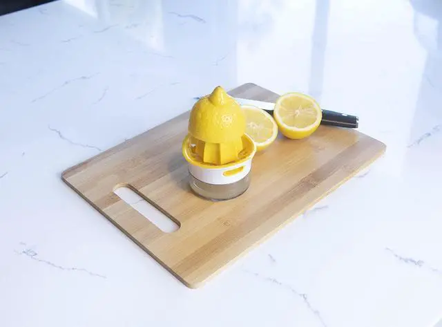 Alt view image 5 of 7 - Kitchen Gadgets Joie Squeeze and Pour Juicer Reamer, 10tsp, Yellow