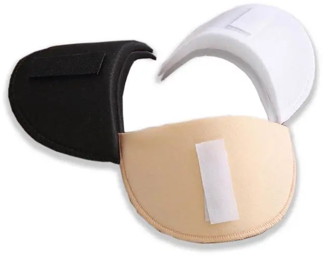 Main image of 3 Pairs Shoulder Pads for Women Clothes,No-Sewing Required Anti-Slip Detachable Reusable Soft Sponge Shoulder Pads for Men Blazer Clothes Sewing Accessories