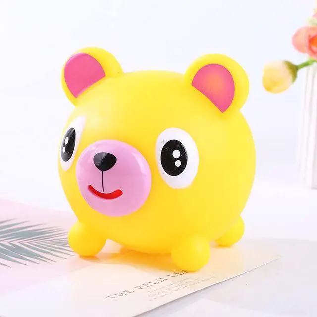 Alt view image 6 of 6 - Squeeze Toy for Kids, Children's Decompression Toys, Release Adult Stress Screaming Toy Vocal Doll with Tigers Rabbits Bears Pigs Designs for Kids, Boys, Girls Autism & ADHD(1PCS Random Animals)