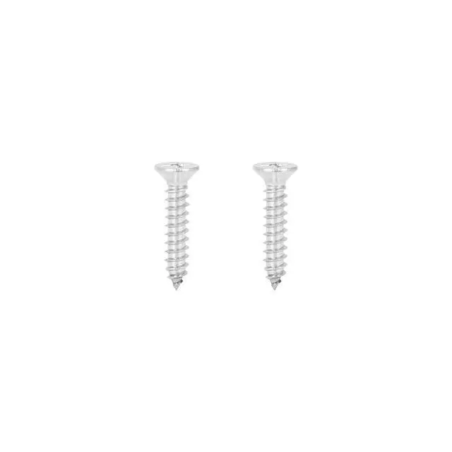 Alt view image 5 of 5 - 2 Set 2 Inch 316 Stainless Steel Universal Marine Boat Flagpole Cleat Hook with 4 Mounting Screws