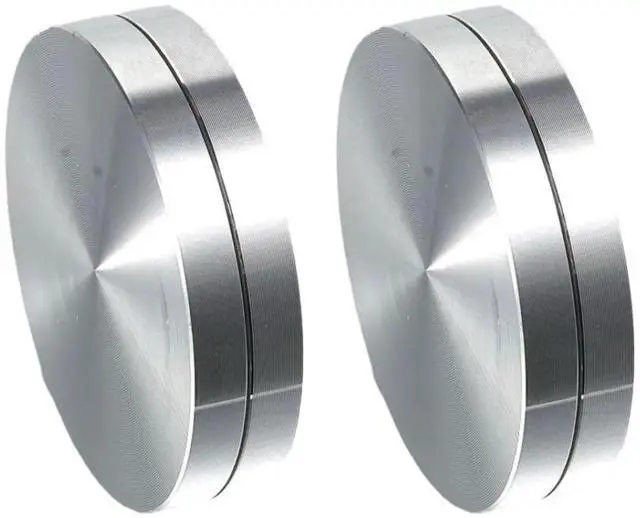 Main image of 2Pcs Silver 30mm Ceramic Clay Pottery Wheel Throwing Trimming Spinner Trim Stabilizer Metal Rotary Disc Wheel Mini Pottery Wheel Trimmer Tool Polymer Clay Tools Ceramic and Pottery Tools