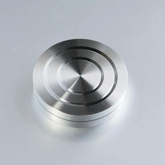 Alt view image 4 of 7 - 2Pcs Silver 30mm Ceramic Clay Pottery Wheel Throwing Trimming Spinner Trim Stabilizer Metal Rotary Disc Wheel Mini Pottery Wheel Trimmer Tool Polymer Clay Tools Ceramic and Pottery Tools