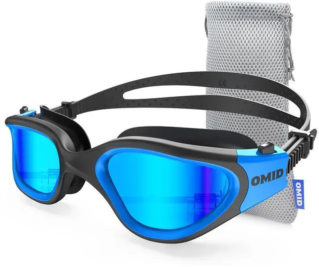 Main image of Swim Goggles, P2 Polarized Swimming Goggles for Men Anti-fog Goggles Swimming for Adult Women