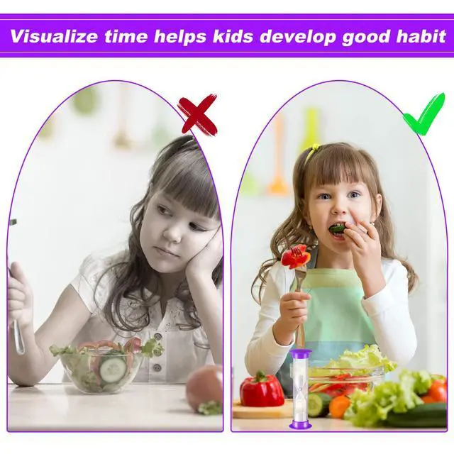 Alt view image 4 of 4 - 48 Pcs 2 Minute Sand Timer for Kids, Mini Hourglass Bulk Sand Clock Timer for Adult Kids in Classroom Kitchen Games Office School(Colorful)