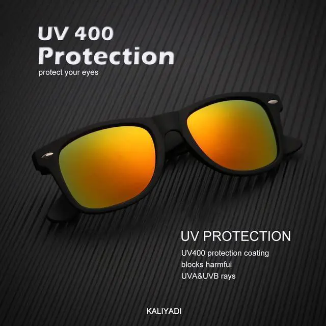 Alt view image 3 of 7 - Polarized Sunglasses for Men and Women Matte Finish Sun glasses Color Mirror Lens UV Blocking (3 Pack)