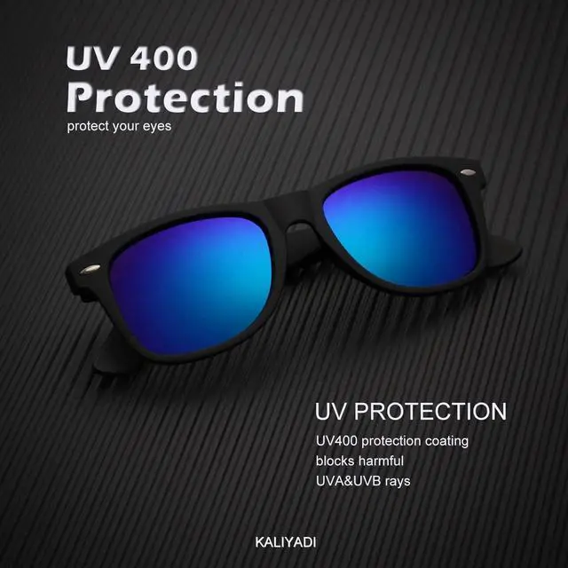 Alt view image 4 of 7 - Polarized Sunglasses for Men and Women Matte Finish Sun glasses Color Mirror Lens UV Blocking (3 Pack)