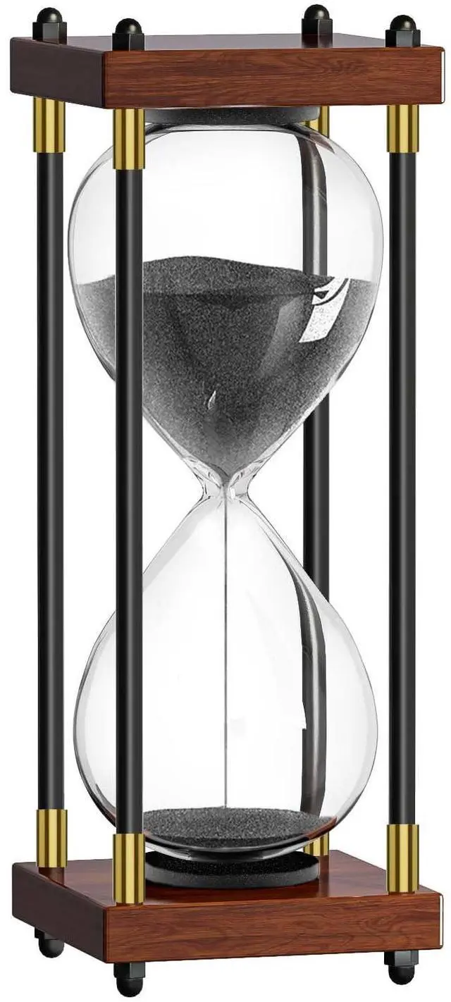 Main image of Sand Timer 15 Minute, 15 Min Hourglass Sand Clock, 15 Minutes Wooden Retor Hour Glass, Sandglass, Reloj de Arena, Creative, Decoration, Office