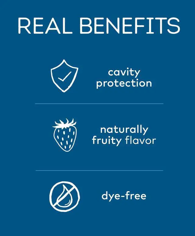 Alt view image 2 of 7 - Anticavity Fluoride Children's Toothpaste, Kids Toothpaste, Natural Toothpaste, Silly Strawberry, 4.2 Ounce , 3 Count (Pack of 1)