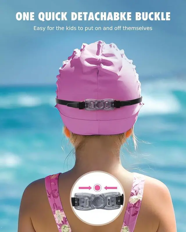 Alt view image 4 of 7 - Kids Swim Goggles, Pack of 2 Swimming Goggles for Children Boys & Girls Age 3-14
