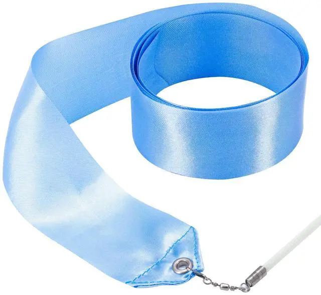 Alt view image 3 of 7 - 12PCS Blue Dance Ribbons, Blue Party Favors, Ribbon Dancer Wand for Kids Gymnastics Birthday Circus Carnival Party Decoration Accessories