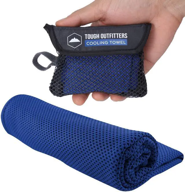 Main image of Cooling Towels for Neck Face - Neck Cooling Towel for Hot Weather Yoga Sports Golf Sweat - Instant Cold Towel