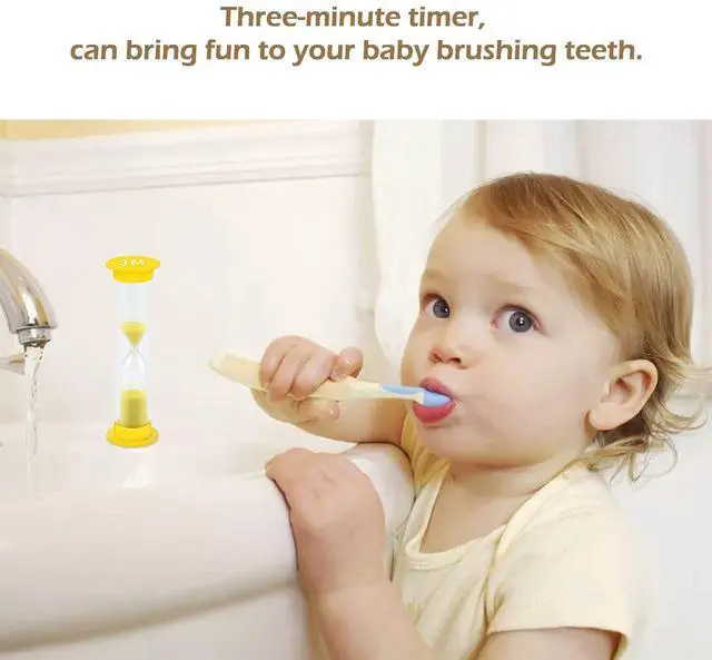 Alt view image 5 of 7 - Sand Timer 6 Colors Hourglass Sandglass Sand Clock Timer 30sec / 1min / 2mins / 3mins / 5mins / 10mins (Pack of 6). for Classroom Game Home Office, Toothbrush Timer for Children Kids