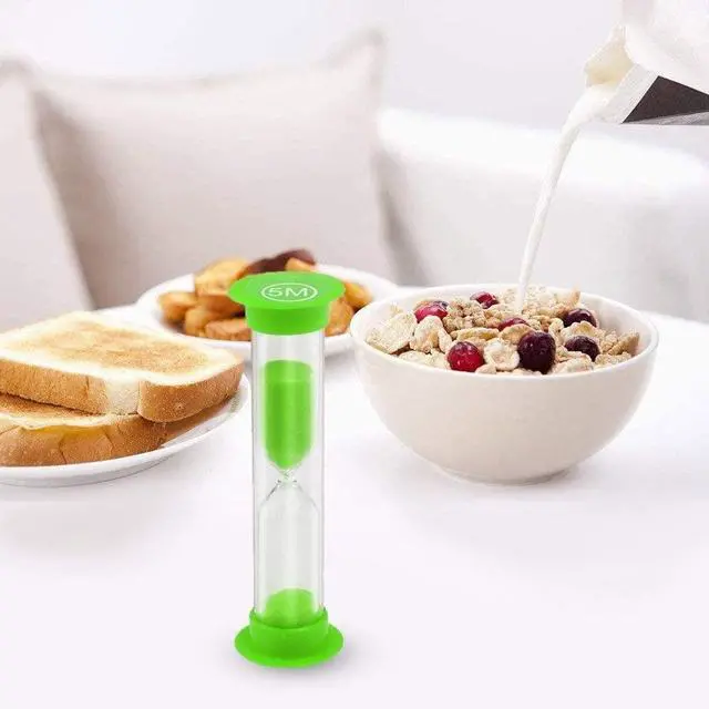 Alt view image 6 of 7 - Sand Timer 6 Colors Hourglass Sandglass Sand Clock Timer 30sec / 1min / 2mins / 3mins / 5mins / 10mins (Pack of 6). for Classroom Game Home Office, Toothbrush Timer for Children Kids