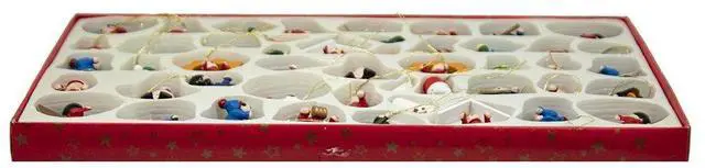 Alt view image 6 of 6 - Petite Treasures Wooden OrnamentMini, Set of 48