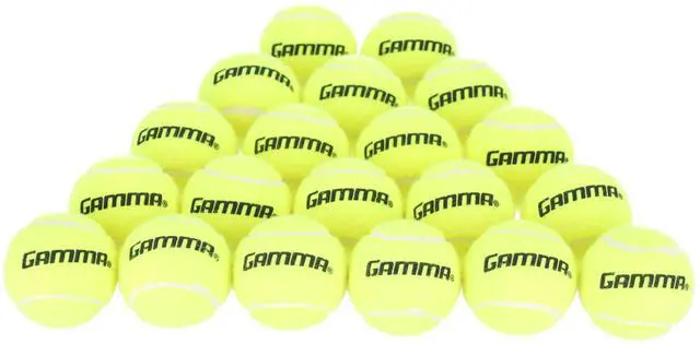 Alt view image 3 of 7 - Sports Pressureless Tennis-Balls with Mesh Tennis-Ball Bag 20 Pack