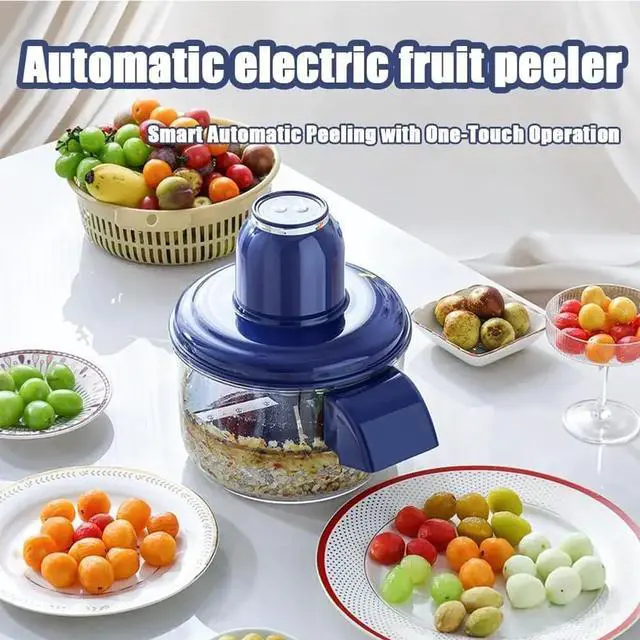 Alt view image 6 of 6 - peeler fruits and vegetables, electric grape peeling machine, peeler skin remover tool for small fruits, with USB wireless charging, a good helper for home kitchens.