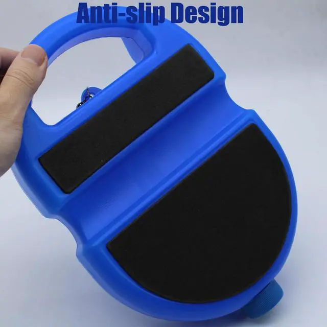 Alt view image 7 of 7 - Tennis Trainer Rebound Ball with 6 String Balls, Solo Tennis Training Equipment for Self Tennis PracitceTraining for Beginner (Blue)