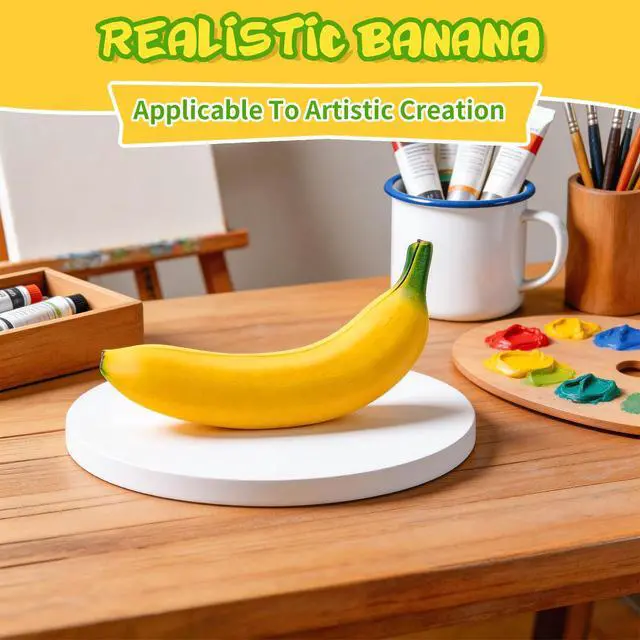 Alt view image 7 of 7 - 3PCS Bannana Squishy Stress Toy Fake Stretchy Banana Foam Squishies Squishy Fidget Toys Stress Relief Anti Stress Stretchy Bannana Toys