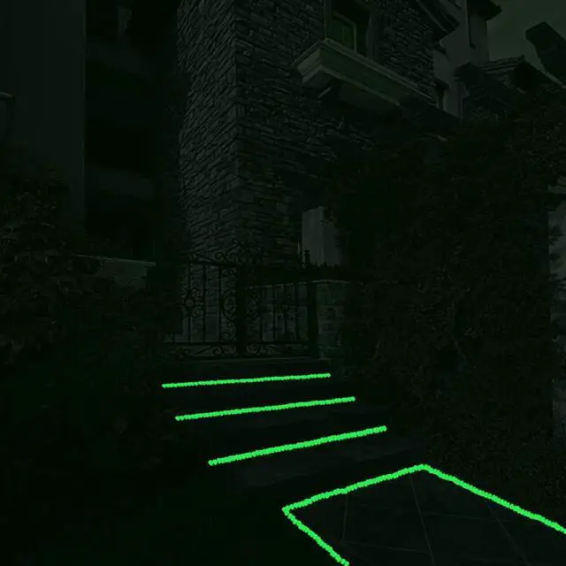 Alt view image 5 of 7 - Glow Pebbles Green, 300 pcs Green Glowing Rocks for Outdoor Decor, Garden Lawn Yard, Aquarium, Walkway, Fish Tank, Pathway, Luminous Pebbles Powered by Light or Solar-Recharge Repeatedly