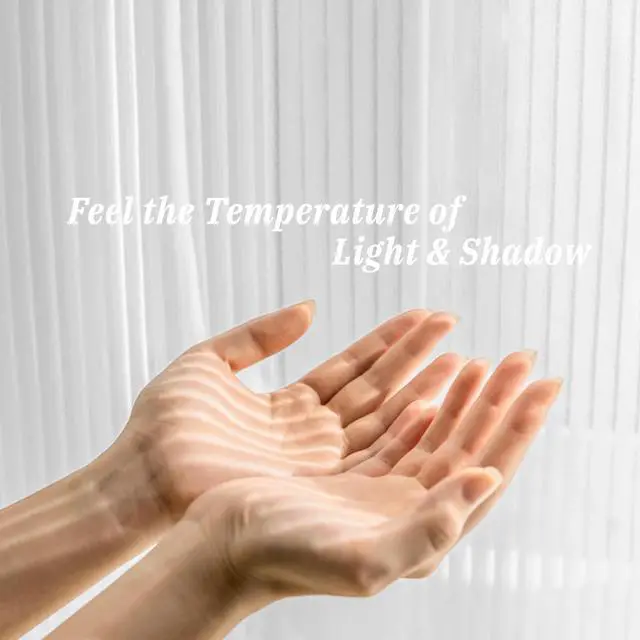 Alt view image 4 of 7 - Self Adhesive White Gauze Sheer Curtains, Light-Filter Privacy Fabric, Foldable Hook-&-Loop Curtain No Drilling (44" W x 41" L,White,2 Panels)