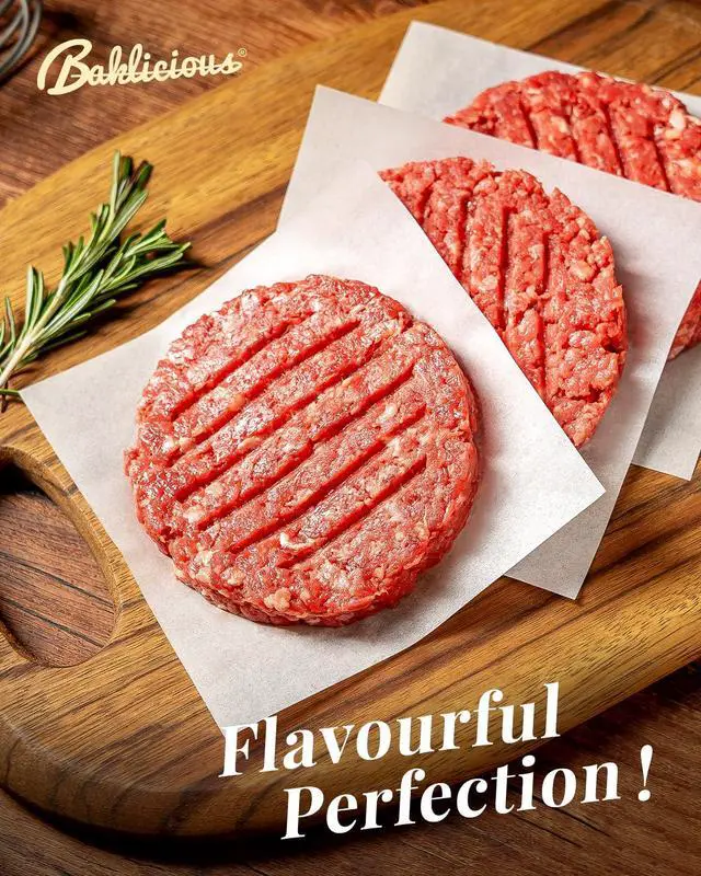 Alt view image 7 of 7 - Hamburger Patty Paper 1100Pcs of 5.5"x5.5" Non-Stick Patty Paper Squares Craft Perfect Burgers! Elevate Your Game with Seamless Separation & Versatile Use in Oven, Microwave,Freezer!
