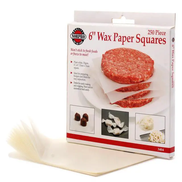 Alt view image 4 of 4 - Square Wax Paper, 250 Pieces