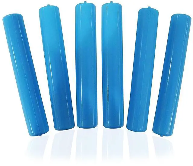 Main image of Polar Ice Sticks Refreezable Blue Water Bottle Cooling 6 Pack Sticks