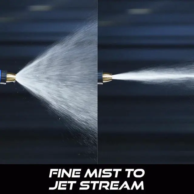 Alt view image 2 of 6 - Hose Nozzle, Garden Hose Nozzle, Adjustable and Heavy Duty for Washing Car, Watering Plants, Washing Pets, and Home Use