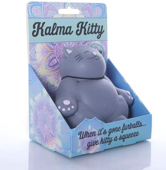 Main image of Kalma Kitty Stress Relief Toy | Unique Stress Balls for Adults & Teens - Squishy Fidget Toys for Anxiety - Cool Desk Accessories for Cat Lovers