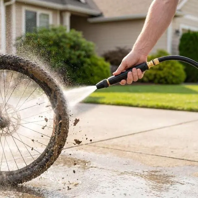 Alt view image 7 of 7 - High Pressure Car Wash Water Gun, Heavy Duty Adjustable Metal Garden Hose Nozzle with Brass Connector, Multi Spray Mode Power Washer Nozzle for Car Washing, Yard Patio Cleaning & Plant Watering