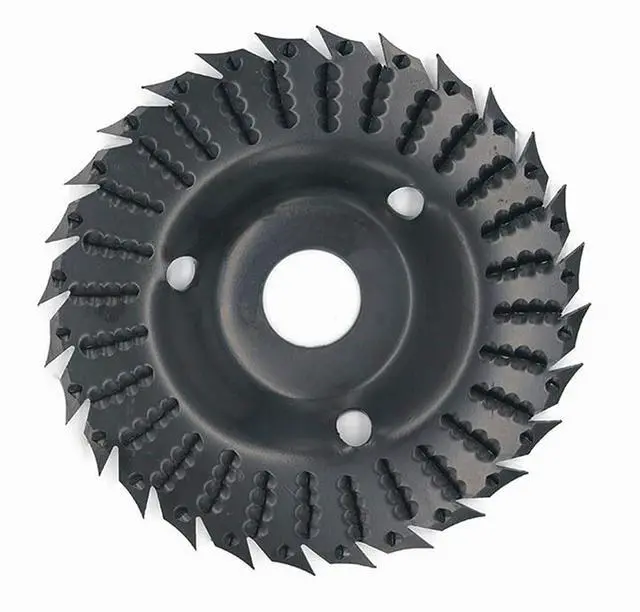 Main image of Wood Carving disc, Grinder Wood Tungsten Carbide Grinding Wheel Grinder Shaping Disc Bore Wood Sanding Carving Tool Woodworking Angle Grinder Attachment
