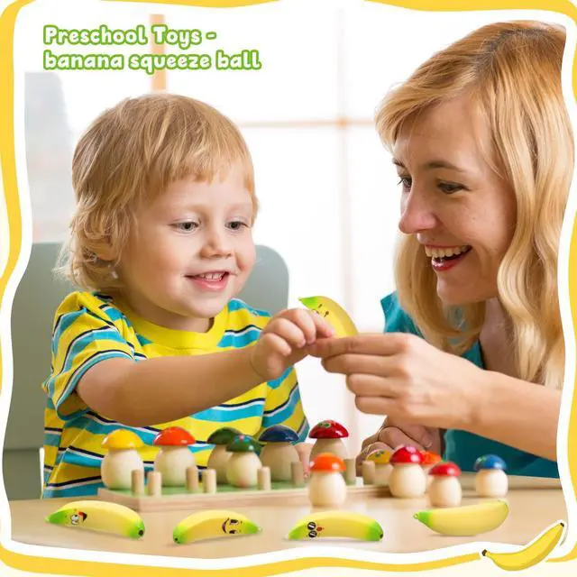 Alt view image 3 of 7 - 16 Pcs 3.7 Inch Banana Stress Toys Banana Stretchy Balls with Emotions PU Stress Relief Toy Soft Adult Sensory Toys for Relief Party Favors Bag Fillers
