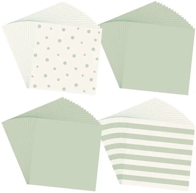 Main image of 200 Pcs Checkered Wax Paper Sheets 7 x 7 Inch Deli Paper Sheets Food Basket Liners for Sandwich Burger Greaseproof Food Wrapping Outdoor Picnic Disposable Serving(Sage Green,Cute)