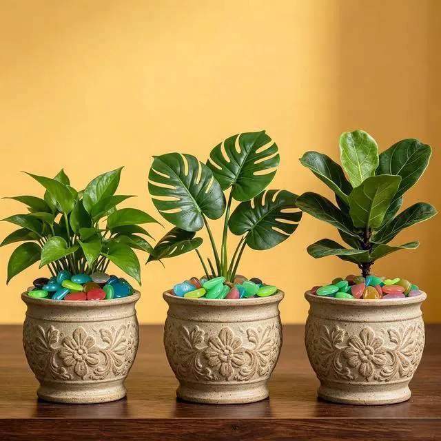Alt view image 5 of 7 - Colorful Glow-in-the-Dark Garden Stones Mixed Night Guide Luminous Pebbles Glow in The Dark Rocks for Aquarium Fish Tank Garden Path Patio Terrace Lawn Yard Ornaments(200, Multi-Colored)