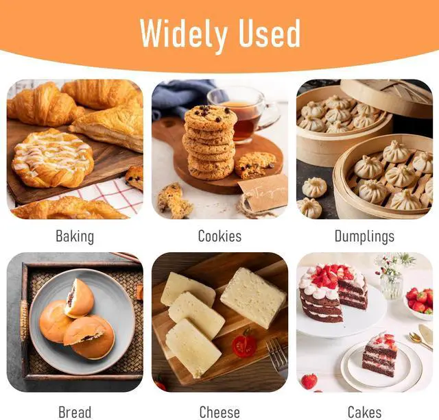 Alt view image 7 of 7 - 500 Pcs Hamburger Patty Paper, White Round Burger Patty Paper Sheets 5 Inch Non Stick Circle Smash Burger Separator Papers Pre-Cut Hamburger Baking Papers for Making Storaging Patties