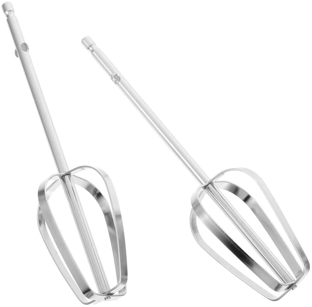 Main image of 2pcs Egg Beater Parts Hand Mixer Beaters Stainless Steel Whisk for Electric Handheld Mixers