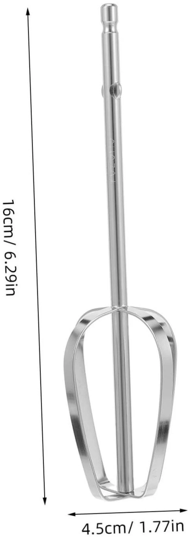 Alt view image 2 of 7 - 2pcs Egg Beater Parts Hand Mixer Beaters Stainless Steel Whisk for Electric Handheld Mixers
