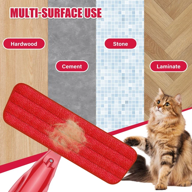 Alt view image 7 of 7 - Spray Mops for Floor Cleaning: Microfiber Wet Dust Mop Hardwood Floor Mop 3 Washable Pads for Swiffer PowerMop, Floor Mops with Sprayer Multi-purpose, for Wood Laminate Ceramic Tiles Multi-surface