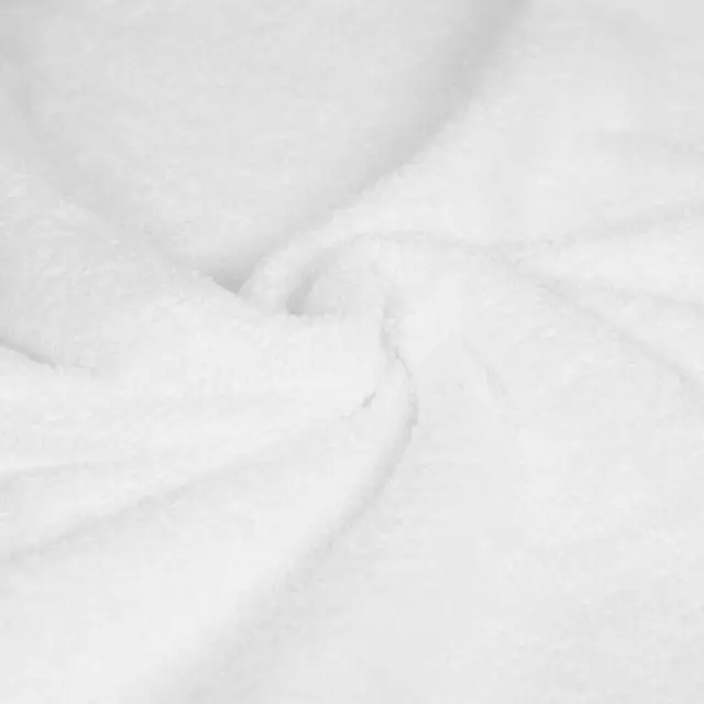 Alt view image 5 of 5 - 6-Piece Oversized Highly Absorbent Fade-Resistant Towel Set, 100% Cotton Towels for Bathroom, Soft, 2 Bath Towels, 2 Hand Towels, 2 Washcloths, White