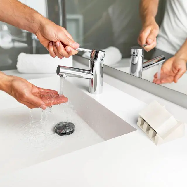 Alt view image 6 of 6 - Silicone Soap Dish (USA Patented) Self Draining Bar Soap Holder for Shower Bathroom Sink, Drying Soap Dish Tray Sponge Holder Easy Cleaning Soap Saver Travel Accessories (Beige, 1)