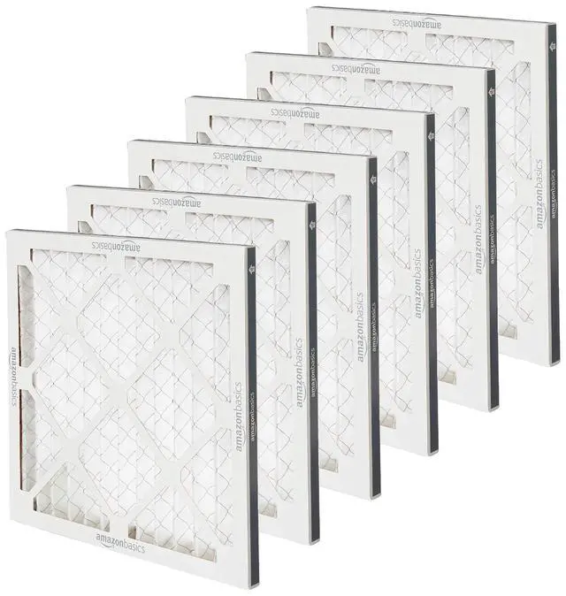 Alt view image 3 of 4 - 14x14x1 Air Filter, MERV 8 AC Furnace Filters, Allergy Control, Electrostatic, Air Cleaning, 6-Pack (Actual Size: 13.75" x 13.75" x 0.75")