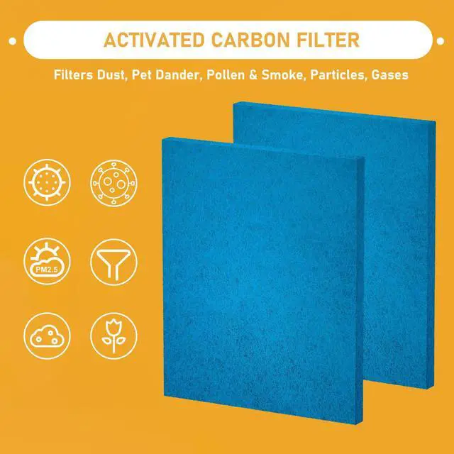 Alt view image 2 of 7 - 20x30x1 Reusable Air Filter Cut To Compatible with Furnace & Air Conditioner Washable Reusable High Air Flow Polyester Fiber Filter Media, 2 Pack (20" x 30" x 0.7" actual)