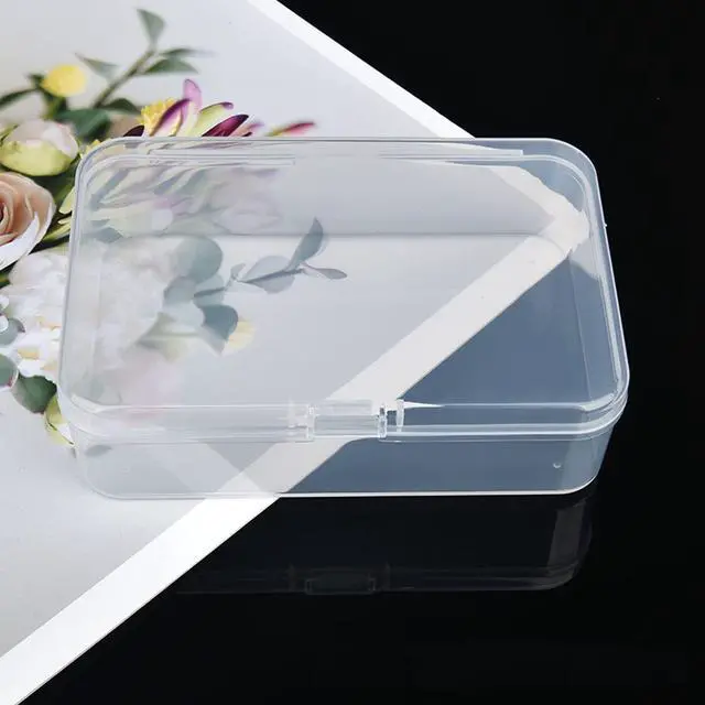Alt view image 5 of 7 - 8 Pack Rectangular Clear Plastic Storage Containers