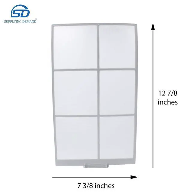 Alt view image 3 of 4 - WJ85X10173 1811882 Room Air Conditioner Filter Screen Replacement 12-7/8 x 7-3/8 Inches
