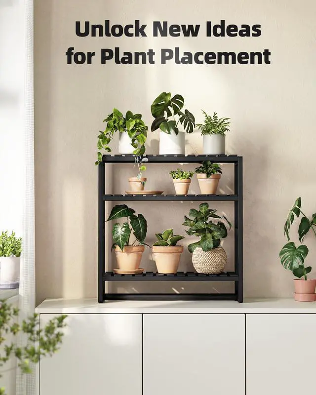 Alt view image 7 of 7 - Over The Toilet Storage Bathroom Shelves Wall Mounted 3 Tier Space Saver Corner Shelf Organizer Bamboo Towel Rack Toilet Paper Cabinet with Hanging Rod Black