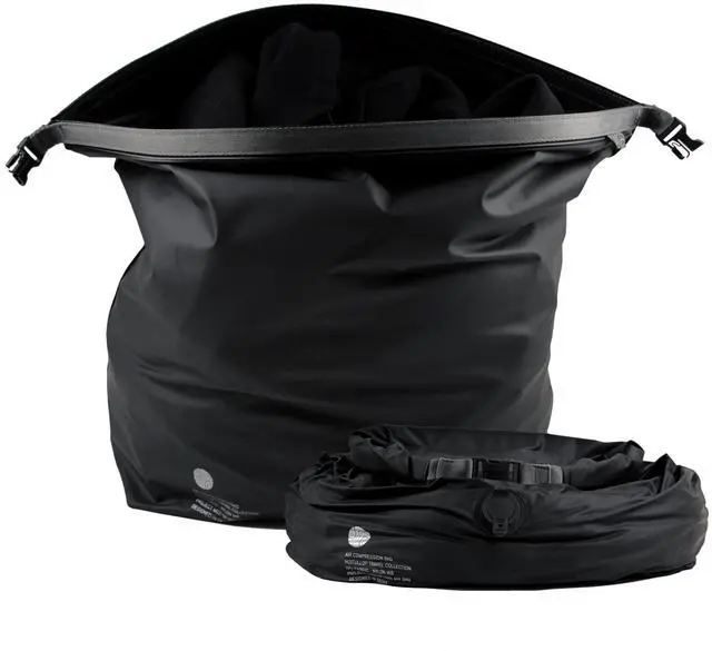 Main image of Vacuum Compression Bags for Travel, 40L Pump-Free Reusable Vacuum Bags, Waterproof Laundry Bag for Backpack and Suitcase, Space Saver Bags for Backpacking